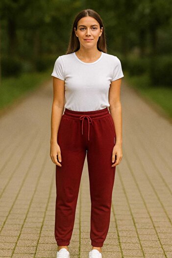 ECK MODA Women's Modal Fabric Full Lycra Stretchy Elastic Leg Jogger Sweatpants