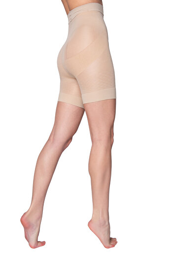 PETRA-ELISA 140 DEN Body Slim shaping shorts, , S