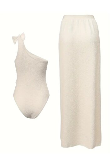 G&H UNDERWEAR Σετ μαγιό Pareo σε χρώμα Ivory