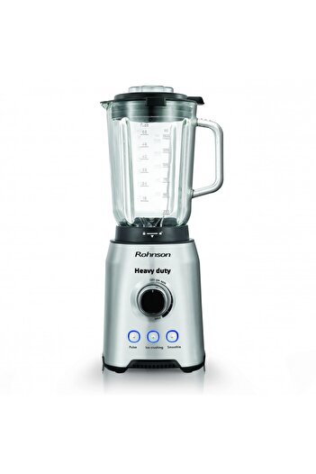 ROHNSON Professional countertop blender R583, Heavy Duty, 1400W, 20,000 rpm, glass jar, 1.5L, 6 tita