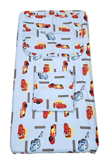 fantasialand 3-piece cotton crib bedding, Cars