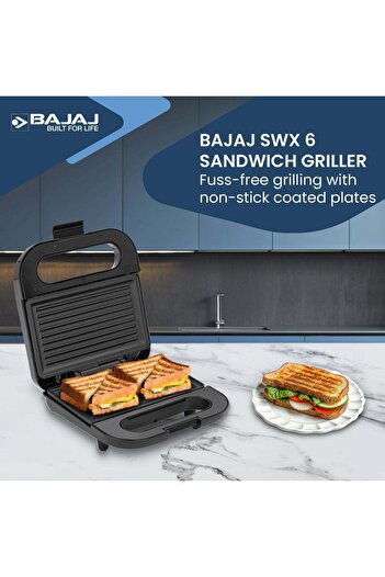 Bajaj SWX 6 Grill Sandwich Toaster
