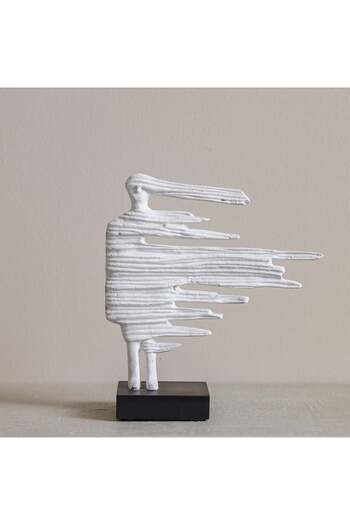 Danube Home Stark Aluminium Leaf Sculpture – Modern Elegant Decorative Art for Home, Office & Garden