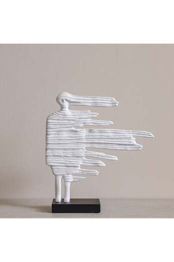 Danube Home Stark Aluminium Leaf Sculpture – Modern Elegant Decorative Art for Home, Office & Garden