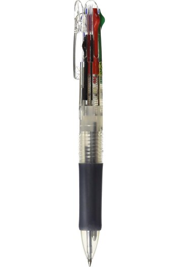 Zebra Pen Zebra B4A3 Clip-On G Series 4-Color Multi Ballpoint Pen, 0.7 mm Nib Size