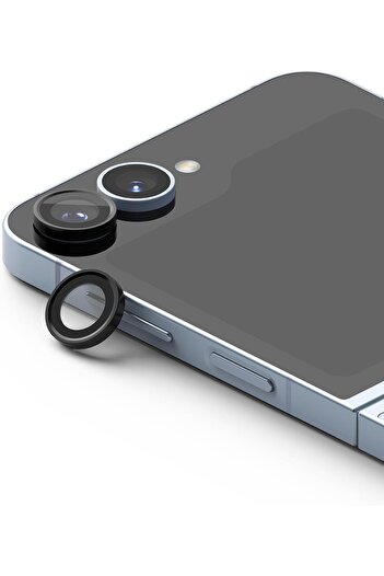 Ringke Samsung Galaxy Z Flip 6 Camera Lens Frame Glass Screen Protector | Black