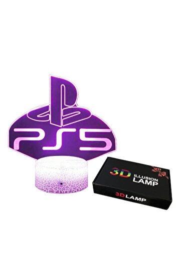 LEBLOU Gaming LED 3D Optical Illusion Lamp with Touch Control Base