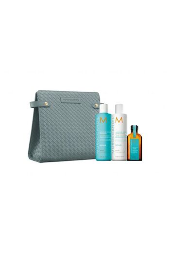 Moroccanoil Set reparator păr 2x250ml + 50ml + pompă