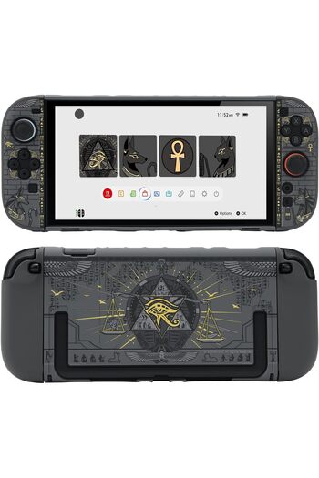 GeekShare Protective Case Compatible with Switch 2, Hard PC Slim Dockable Shell Cover