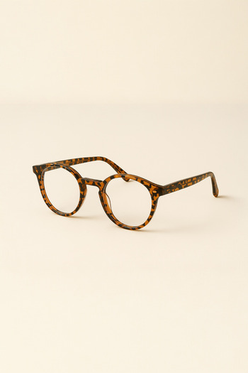 Eyesofia Petts Unisex Leopard Frame Blue Block Blue Light Filter Glasses