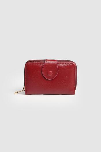 La La'Graccio Paris La'Graccio Paris Women's Bohom Soft Leather Handy Wallet Burgundy