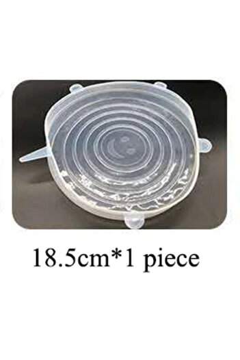 Choice3 18.5cm 16 Sizes Silicone Stretch Lids Universal Lid Silicone Bowl Pot Lid Silicone Cover Pan Cooking