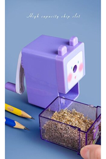 fulina Manual Pencil Sharpener,Hand Pencil Sharpener for Standard Pencils,Colored Pencils,Makeup Pencils