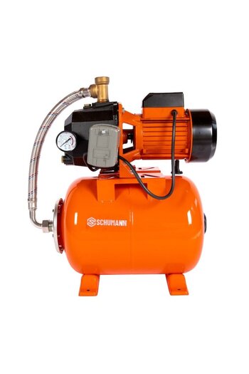 Schumann Hidrofor cu ejector, AUTODP255, Schumann®, membrana EPDM, 1500 W, 2900 RPM, 60 L/min, H 60 m, rezer