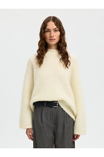 Selected Femme Pullover Wollmix