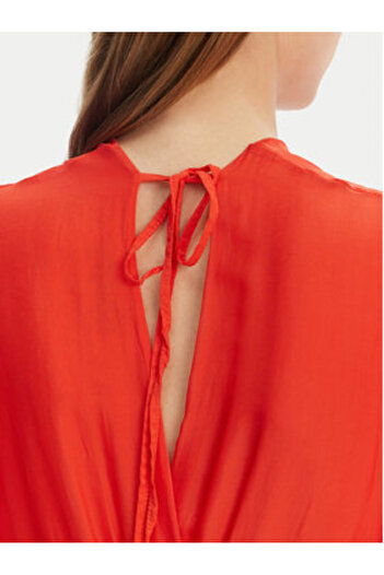 Haveone Women's Summer dress AFF-N006 Orange