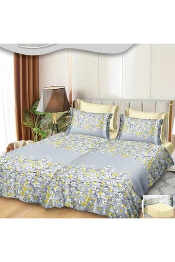 Casa de Vis Double bed linen set, satin cotton, 220 x 240 cm, 7 pieces