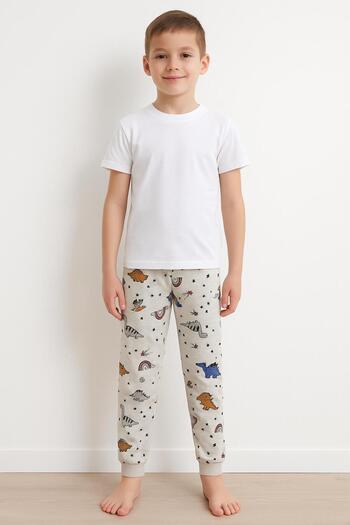 Esterella Boy's Pajama Bottoms / Printed Children's Sweatpants