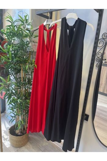 Yame Strapped Cross Back Dress
