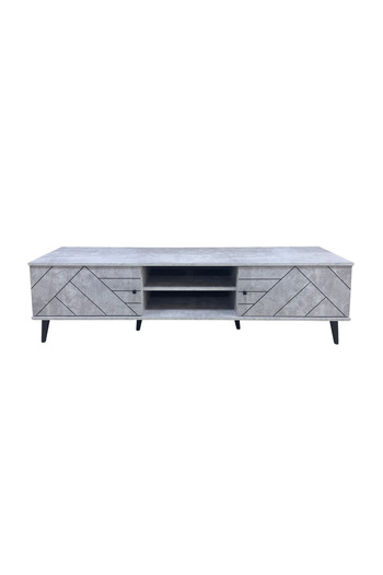 DECORA 40 Malaysian plasma TV table with a modern and elegant design, 160 cm