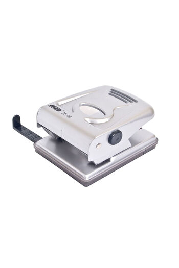 Noki metal hole punch 40 sheets gray