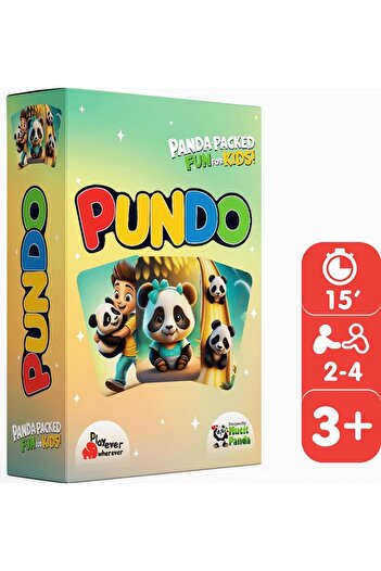 Levent Kılıç Ticaret Mücit Panda Playever Pundo, Duygusal Zekayı Geliştiren Kart Oyunu (3-5 Yaş)
