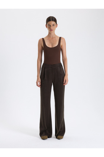 BAQA Dark Brown Palazzo Pants
