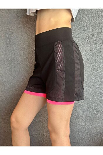 Gönülden Tasarım Two Layer Women Shorts Sport Shorts