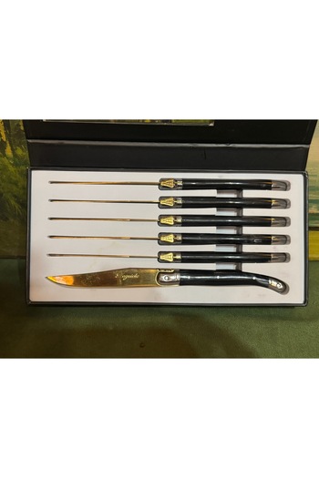 tayfuntufan antika koleksiyon French Laguiole 6-Piece Knife Set