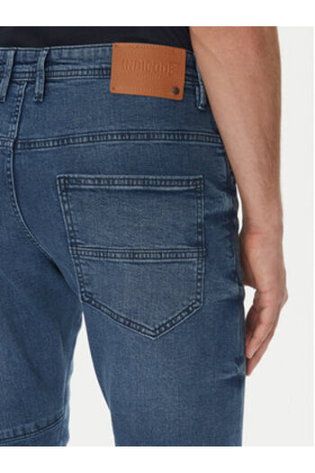 Indicode Men's Denim shorts INKEM 70-172 Multicolor