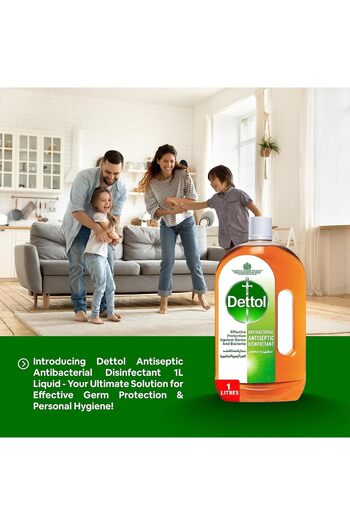 Dettol Multi-Use Cleaner in Liquid Form, 3 x 1L
