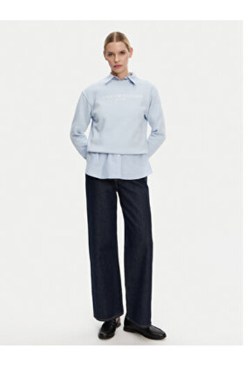 Tommy Hilfiger Hanorac pentru femei WW0WW39791 albastru