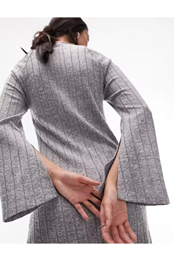 TopShop maxi dress, grey