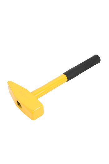 Lawazim Hammer 500g Yellow - Heavy Duty Forging Hammer with Dual Face for Metalworking