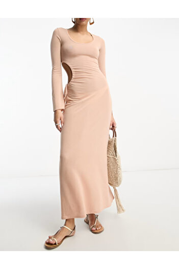 ASOS maxi dress, pink