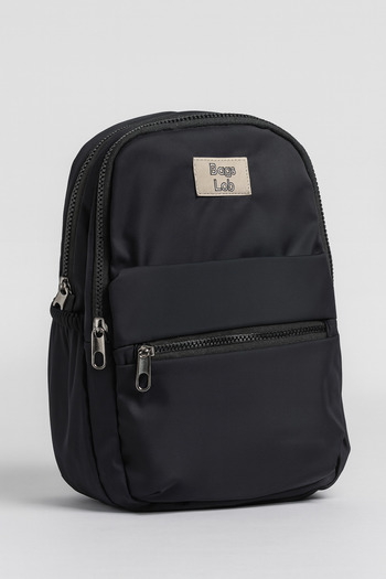 Catwins Black Unisex Ultra Light Daily Travel Sports Mini Backpack 1067