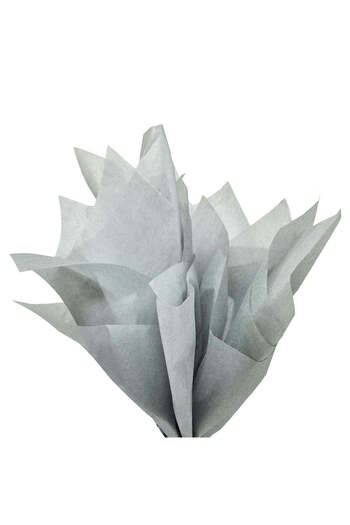 Papette Set of 100 pieces Tissue paper 17g GREY - 50 x 75cm