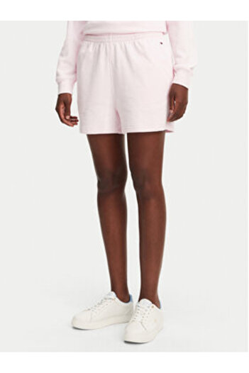 Tommy Hilfiger Women's Sports shorts UW0UW05800 Pink