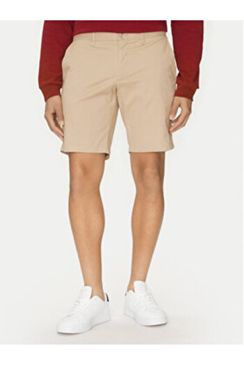 Tommy Hilfiger Men's Fabric shorts MW0MW23563 Beige
