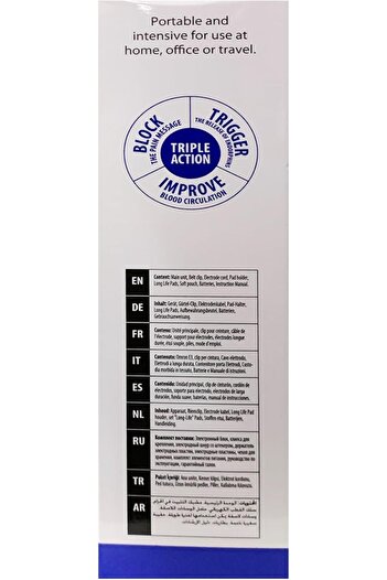Omron E3 Portable Drug-Free Pain Relief Device