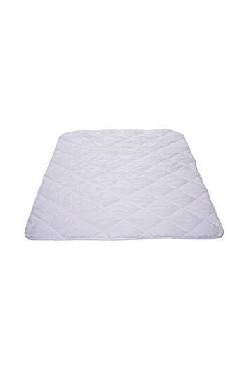 ALCAM Pilota de iarna, Blanche, microfibra matlasata, 140x200 cm, 350g/mp, calduroasa