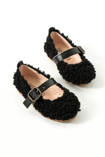 Mia Lui Teddy Baby Girl Ballerina Black 21-25 Bt123
