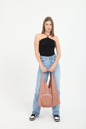 OLDSO Casual Soft Women's Shoulder Bag with Textured Interior, Only 180 Gr