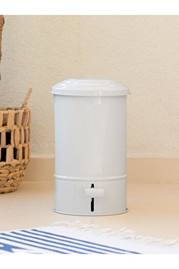 RİVO HOME DECOR Stripe Kitchen and Bathroom Trash Can 5 Lt