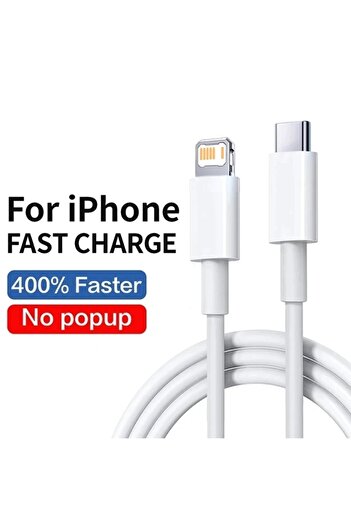 Choice 20W PD 2m Cable PD 20W Fast Charger For iPhone 14 13 12 11 Pro Max Mini 7 8 Plus XR Type C Cable Fas