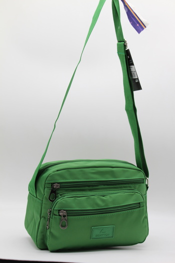Bevitton Water Resistant Fabric Women's Shoulder Bag Green Crossbody Bag