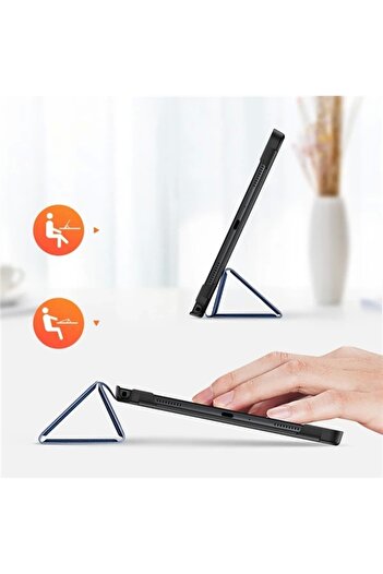 Butik DUX DUCİS SM Tab A7 10.4 2020 (T500/T505) Kılıf Soft Tpu Mıknatıslı Domo Kılıf-(5775)