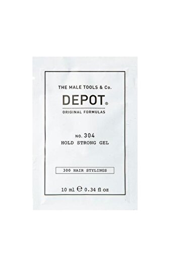 DEPOT , 300 Hair Stylings No. 304, Botanical, Hair Styling Gel, For Styling, Strong Hold, 10 ml