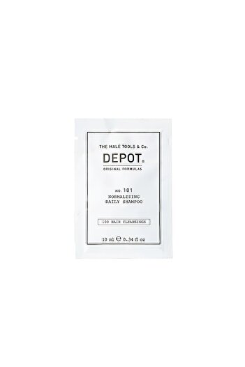 DEPOT , 100 Hair Cleansing No. 101, Botanical Complex, Hair Shampoo, Normalizing, 10 ml