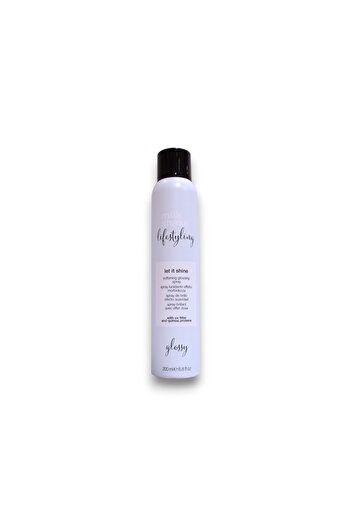 Milkshake Milk Shake, Lifestyling Let It Shine, Milk Proteins, Hair Spray, For Shine & Softness, 200 ml